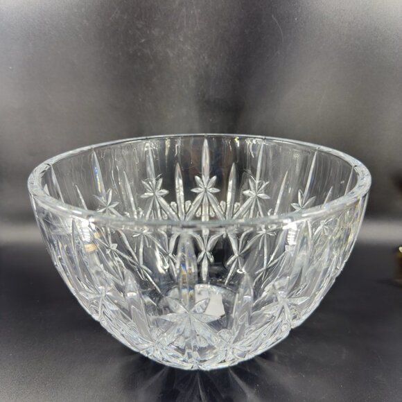 Marquis by Waterford Clear Crystal Sparkle Design Dish Bowl 9inch Germany New - Picture 14 of 16